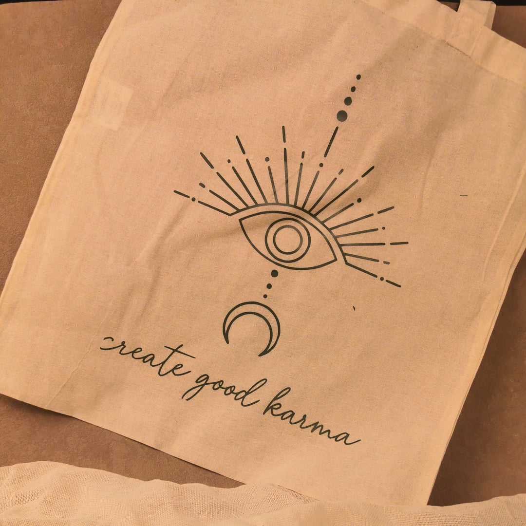 Boho Yoga Stoffbeutel Spirituelle Mandala &amp; Naturmotive | Elvara