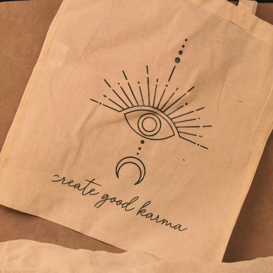 Boho Yoga Stoffbeutel Spirituelle Mandala &amp; Naturmotive | Elvara