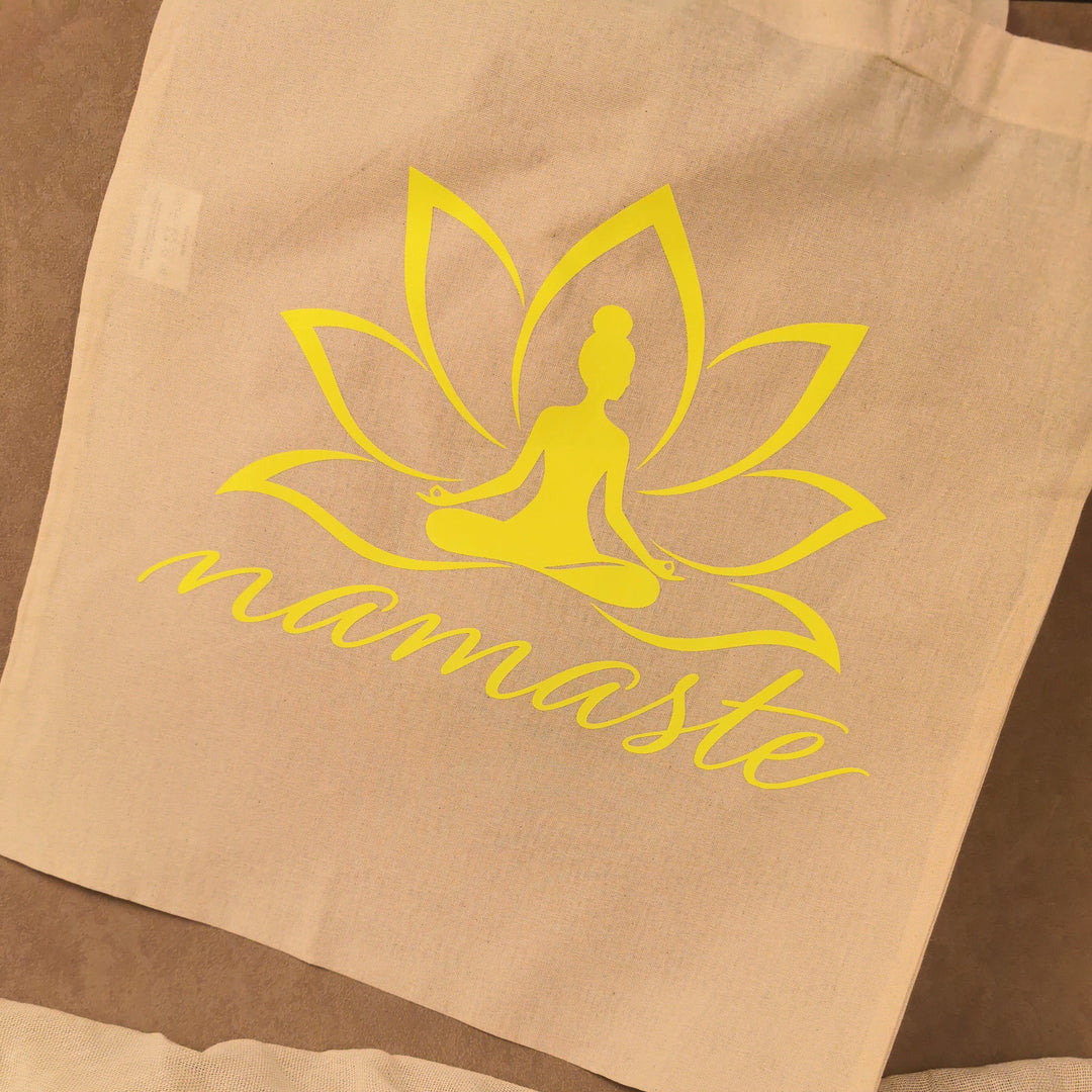 Boho Yoga Stoffbeutel Spirituelle Mandala &amp; Naturmotive | Elvara