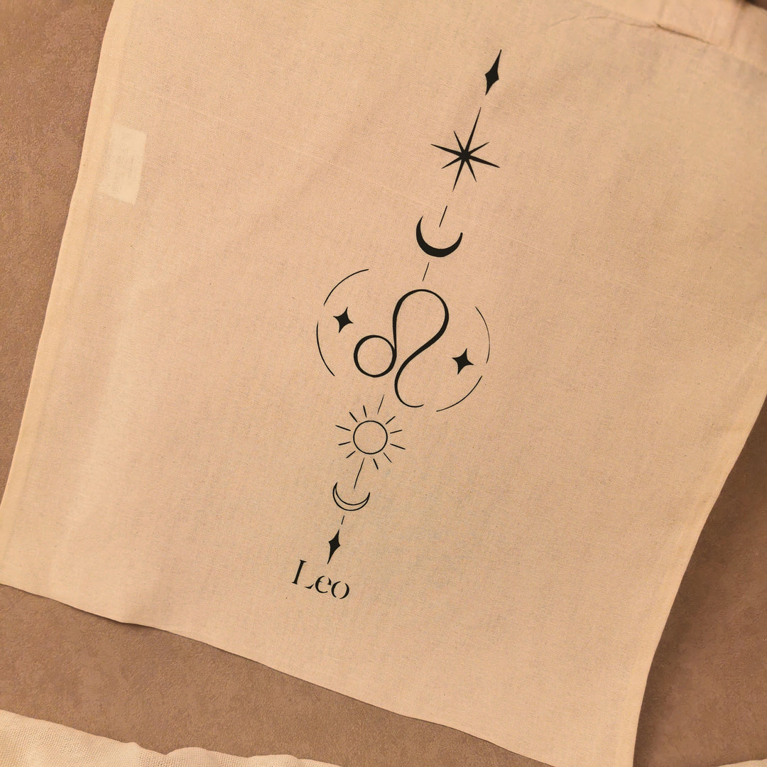 Boho Yoga Stoffbeutel Spirituelle Mandala &amp; Naturmotive | Elvara