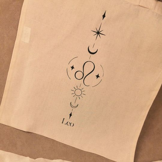 Boho Yoga Stoffbeutel Spirituelle Mandala &amp; Naturmotive | Elvara